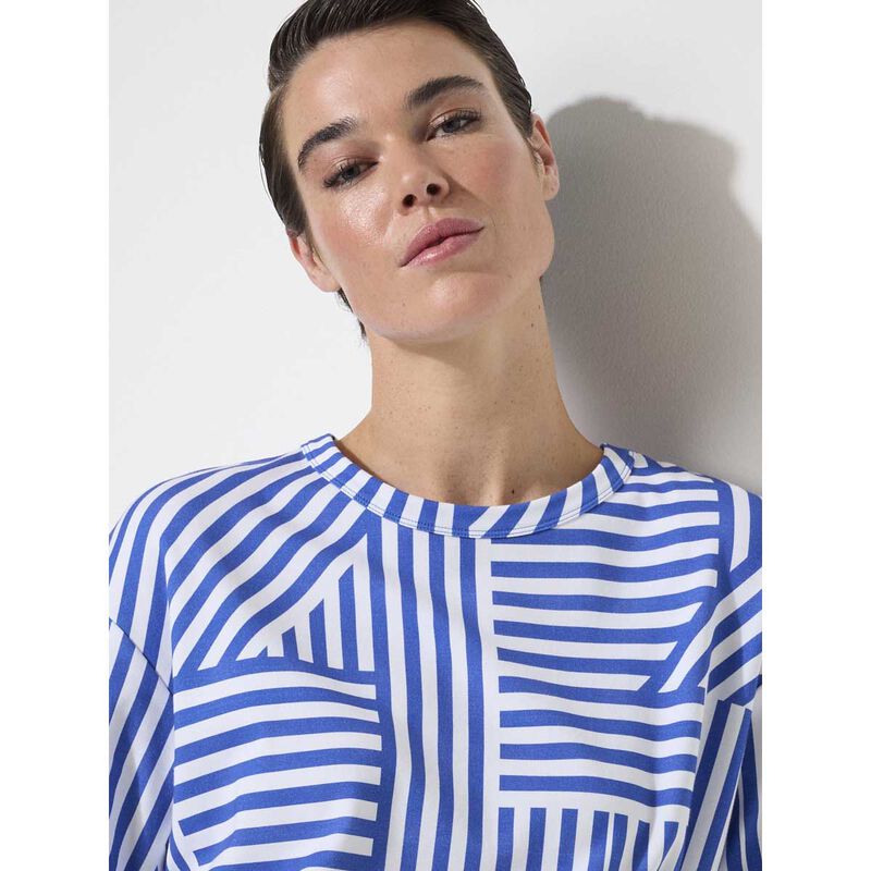 Marco Polo Spliced Stripe Tee image number 1